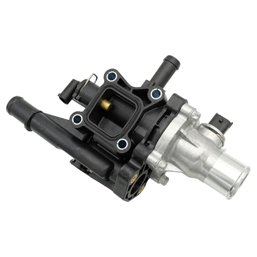NOVAPARTS 25189437 Engine Coolant Thermostat Housing Assembly Water Outlet for 2009 2010 2011 Chevy Chevrolet Aveo, 2009 10 11 Aveo5, 2009 Pontiac G3 G3 Wave 1.6L 96984102 15-81766 25199826