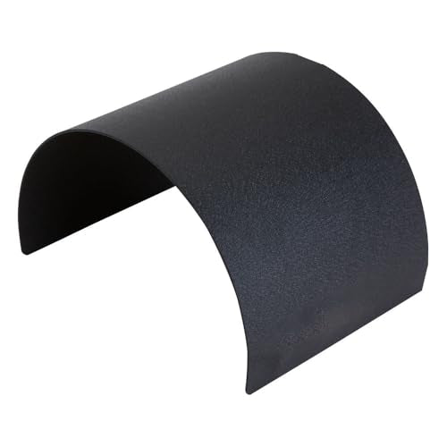 Kyostar Universal Steel Air Filter Heat Shield Cover Burning Air Intake Filter Cover for 2.5-3.5" Cone Filter (Black) - color: Black