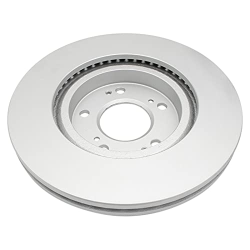 TRQ Front & Rear Brake Rotors Set Premium G-Coated - style: BKA14749