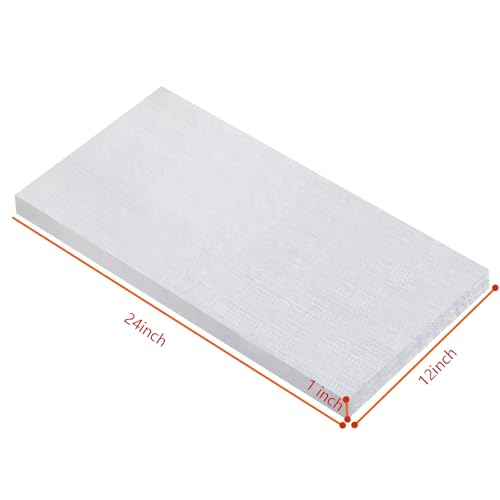 Muffler Packing Exhaust Muffler Packing Kit Universal Muffler Repacking Mat for 2-Stroke 4-Stroke Motorcycle ATV Dirtbike Exhaust Spark Arrestor,Thick 1in - style: SIZE 1 x 12 x 24 in