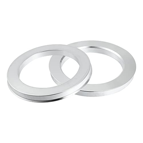 X AUTOHAUX 4pcs Aluminium Alloy Hub Centric Rings Wheel Bore Center Spacer - size: 106-77.8