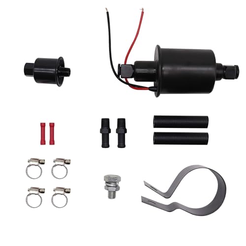 E8012S Universal Electric Fuel Pump 12V 5-9 PSI Inline Low Pressure - style: FD0002