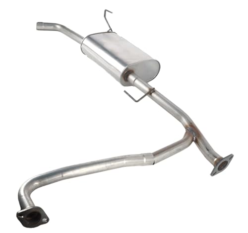 Exhaust Resonator Muffler Tail Pipe Exhaust Kit Compatible with Nissan Frontier 4.0L 2005-2019 Stainless Steel | Northeastern Exhaust | Free Gaskets and Clamps Included | Direct-Fit