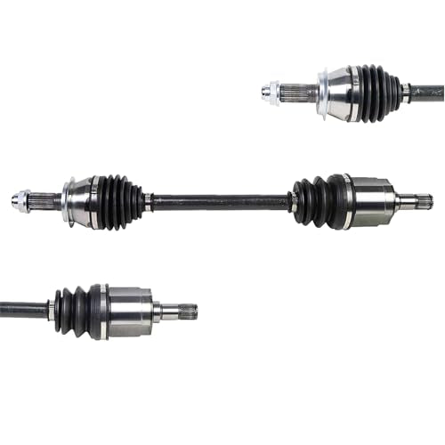 Front CV Axle Shaft Assembly Compatible with Honda Civic 2006-2011, 1.8L L4 Automatic Trans, Left and Right Front CV Joints, EX EX-L LX DX DX-G - size: B2CV050-Civic