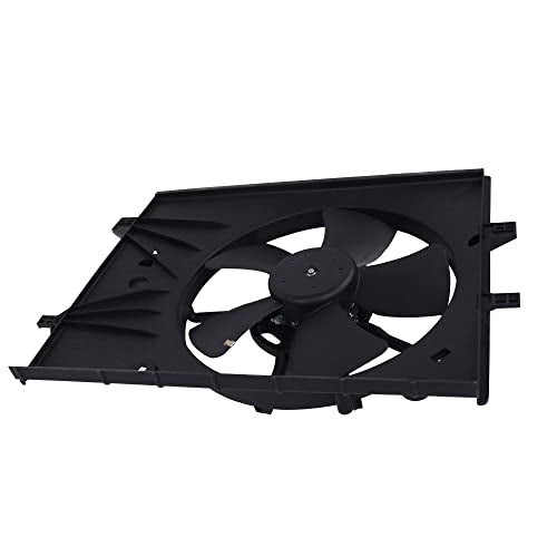 PartsFlow Engine Radiator Cooling Fan Assembly For 2006-2015 Mazda MX5 Miata 2.0L 4 Cyl LFG115025F - color: For Mazda MX5