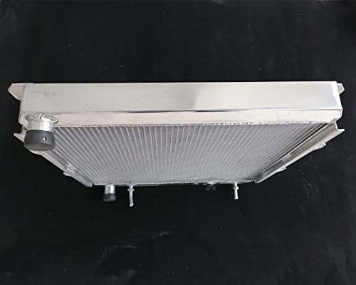4 Rows Aluminum Radiator For 1990-1993 Toyota Land Cruiser LJ70/71/73/77/78 2LTE 2.4TD AT