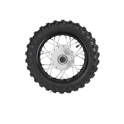 10" Rear Wheel 2.50-10 Tire Rim Drum Brake with 420 Sprocket 37T for CRF50 TTR50 XR50 Dirt Bike