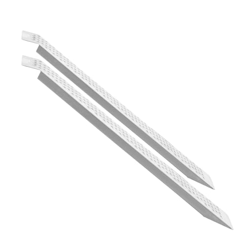 VEVOR Aluminum Ramps, 880 LBS Capacity 47.2" x 8.5" Loading Ramps for Motorcycle, Dirt Bike, Trailer, ATV, UTV, Garden Tractor and Lawn Mower, 2PCS - size: 880 lbs