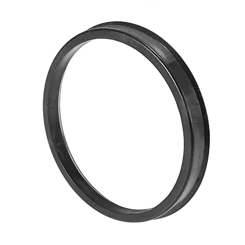 X AUTOHAUX 4pcs Plastic 78.1mm to 87.1mm Hub Centric Rings Wheel Spacer - size: 87.1mm