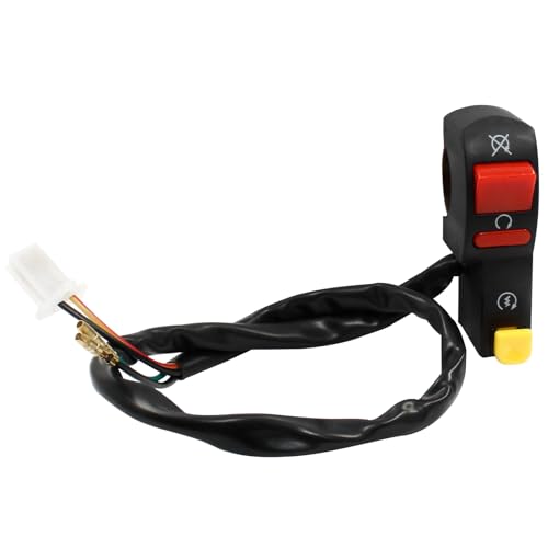 12V 7/8" Left Universal Handlebar Switch