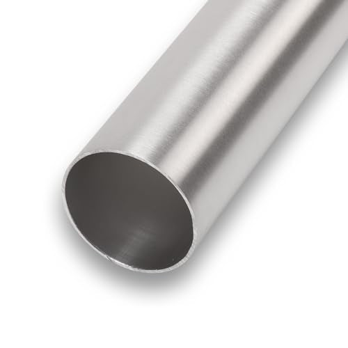 2 Inch 51mm OD Aluminum Intercooler Pipe Piping Air Intake Tube Straight 11.8" 300mm Long, Brushed Finish - color: Straight - 1PC, size: OD: 2" (51mm)
