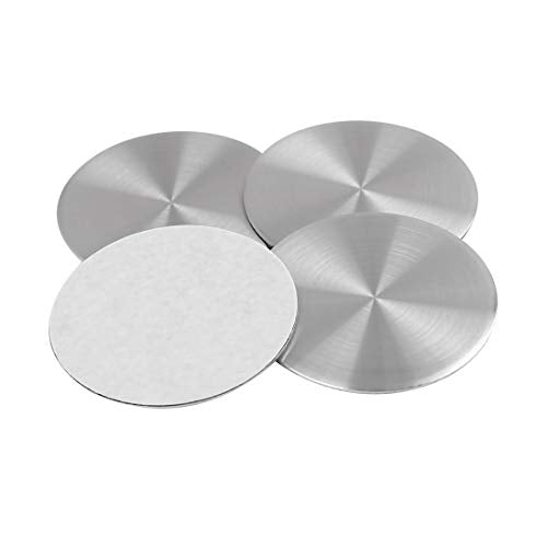 X AUTOHAUX 50mm Car Wheel Center Hub Caps Sticker Emblem Badge Silver Tone - size: 50mm