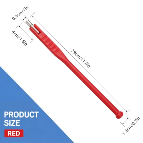 3 Pcs Tire Valve Stem Puller with Tire Valve Core Installer Tool No Scratch Car Tires Valves Stem Removal Tool Installation Repair for Universal Car Truck Motorcycle Adapter Replacement