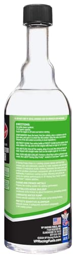 VP Racing 2085 + 208816 - Cool Down Coolant Performance Improver, and Frosty Clean Cooling System Cleaner & Flush, 16 Ounces