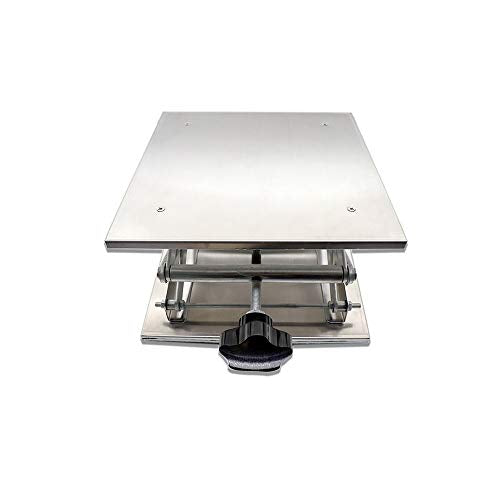 LabZhang 6" x 6" Stainless Steel Lab Jack Scissor Stand Platform Table - size: 6x6