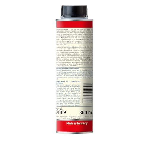 MoS2 Anti-Friction Engine Oil Additive | 300 ml Each | SKU: 2009 (6 Pack)