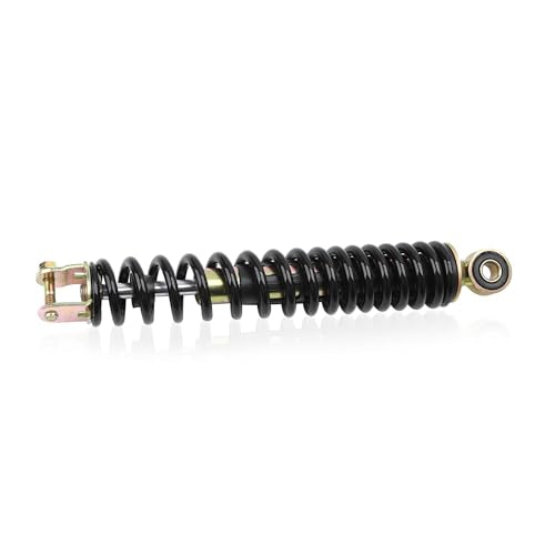 Minho Motorcycle Single Rear Shock Assembies 315MM/12.4" in Heavy Iron Material Compatible with Chinese GY6 50cc Scooter Mopeds Taotao ATM50 - size: 315mm