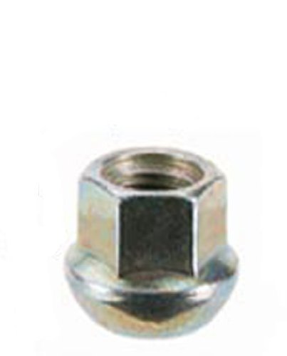 White Knight 1307-14R Zinc M12x1.50 Radius Seat Open-End Lug Nut, 4 Pack