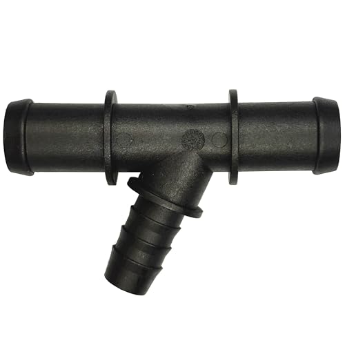 3/4"-3/4"-5/8",Radiator Coolant Hose 3-Way Connector,Engine Heater Pipe Tee