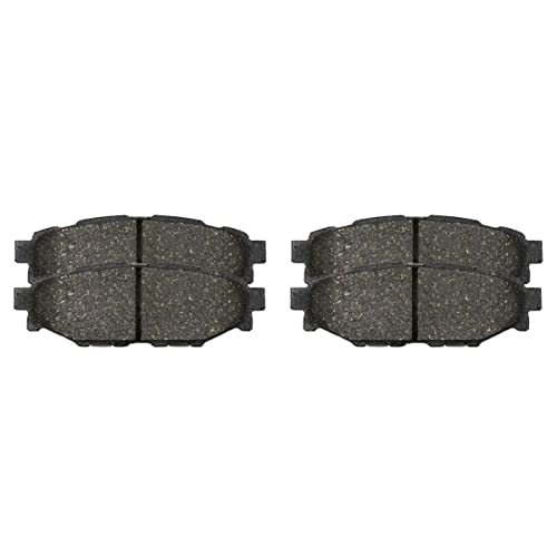 AutoShack Front Vented & Rear Solid E-Coated Rotors & Ceramic Pads - style: ShadowGuard & Pad
