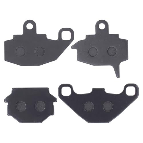 2 Set Front and Rear Brake Pads Kit for Kawasaki KLR650 1987-2007