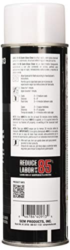 SEM 40913 1K HS Semi-Gloss Clear Coat, 14.9 oz