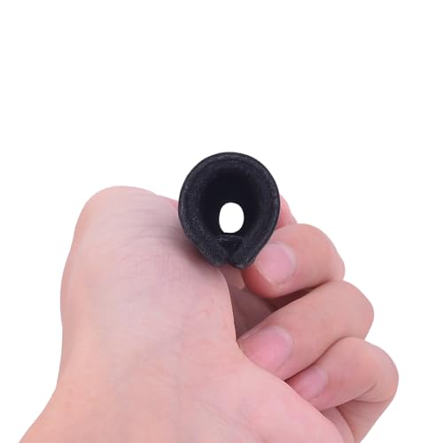 Leather Motorcycle Brake Clutch Covers, Handlebar Hand Grip Covers Throttle Grip Covers - color: Black: Lever Cover
