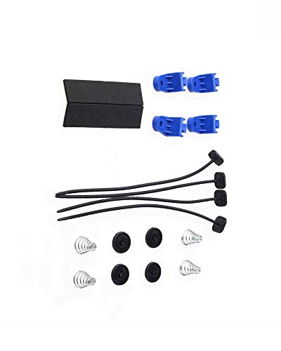 10" inch Slim Fan Push Pull Electric Radiator Cooling 12V Mount Universal Kit Blue - color: Blue, size: 10 Inch