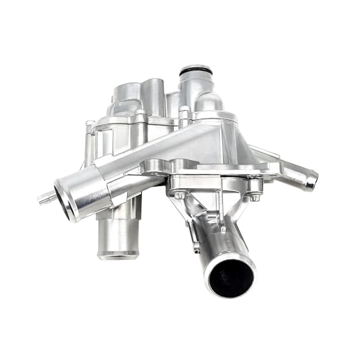 Upg Alum Engine Coolant T-Stat Housing Assy For 17-20 Ford F-150