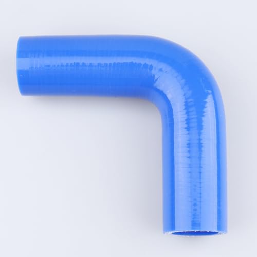 AC PERFORMANCE ID 1" 90° Degree Elbow Silicone Hose Coupler Blue - color: Blue, size: ID 1" (25mm)