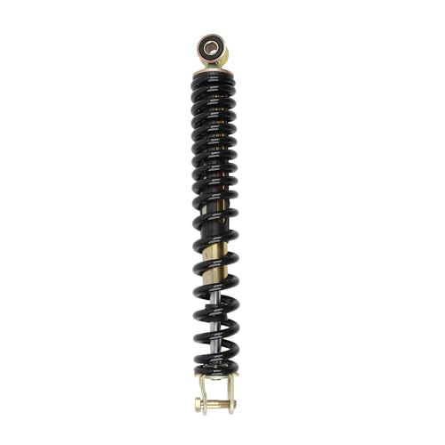 Minho Motorcycle Single Rear Shock Assembies 325MM/12.8" in Heavy Iron Material Compatible with Chinese GY6 50cc Scooter Mopeds Taotao ATM50 - size: 325mm