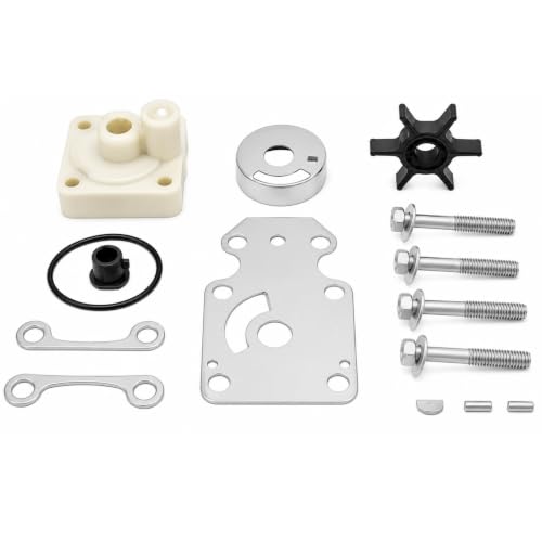 6AH-W0078-00 Outboard Water Pump Kit for Yamaha 15 20 HP Motor - size: 15 20 HP