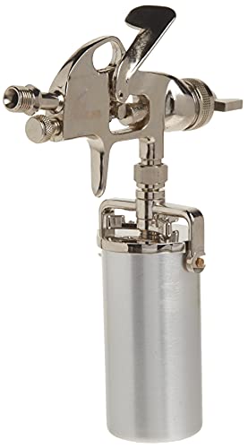 Detail Paint Sprayer Gun - Pattern and Fluid Control Handheld Sprayer w/ 8-ounce Anti-Drip Canister (Campbell Hausfeld DH550000AV) - style: Detail Paint Spray Gun