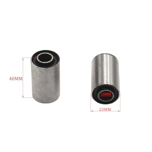 2Pcs Rear Shock Absorber Suspension Bushes Swing Arm Bushings for PIT PRO Trail Dirt Quad Bike ATV Buggy Motorcycle (10mm x 23mm x 40mm) - size: 10mm x 23mm x 40