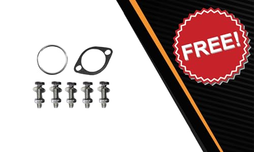 Exhaust Front Flex Pipe Compatible with Nissan Rogue 2014-2019 2.5L | Stainless Steel | Northeastern Exhaust | Includes Gaskets and Bolt Kit | Direct-Fit Replacement - color: Front Flex Pipe, size: 2014-2019 Nissan Rogue 2.5L