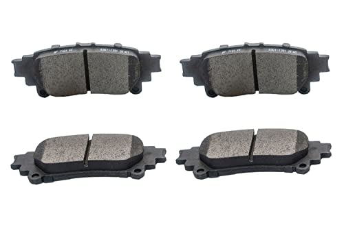 Replacement for Front & Rear Ceramic Brake Pads D1324,D1391 - LEXUS RX350, RX450h, Highlander, Sienna 2010-2018 - style: D1324-D1391