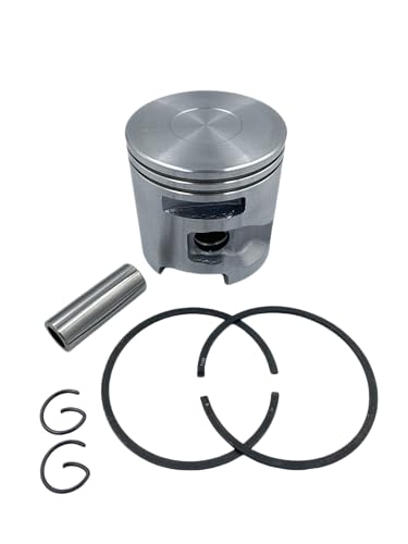 51MM Piston Set, Piston, Rings, Pin and Clips Kit Compatible with Husqvarna K750 Cut-Off Saw Partner K750, K760 Concrete Saw Parts, Replaces OEM 506372401, 506 37 24-01