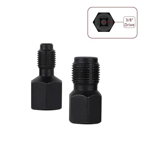 5 Pcs Automotive Oxygen Sensor Socket Wrench Remover tool and Thread Chaser Set