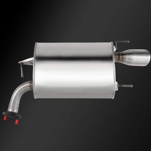 100% Stainless Steel Exhaust Muffler for 2008-2011 Camry TC06 - size: For 2008-2011 Camry 2.4L 2.5L