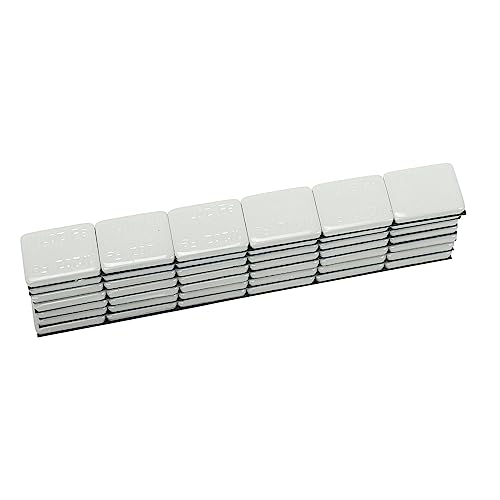 1/2oz Adhesive Wheel Weights Gray Stick-on 288pc/Box Gray - color: Grey, size: 1/2 oz - 288pcs