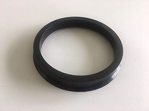 NB-AERO (Pack of 4) Polycarbon Hub Centric Rings 72.62mm OD to 60.1mm ID | Hubcentric Center Ring Fits 60.1mm Vehicle Hub to 72.62MM Wheel Centerbore