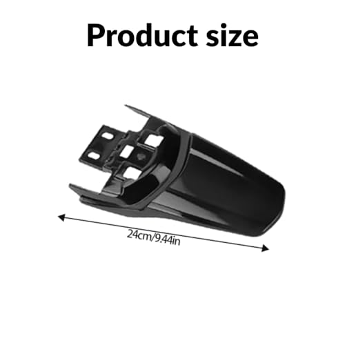 Electric Motorcycle Rear Fenders Bright Black Protective Rear Mudguard for SurRon Light Bee X S X160 X260 - color: Black