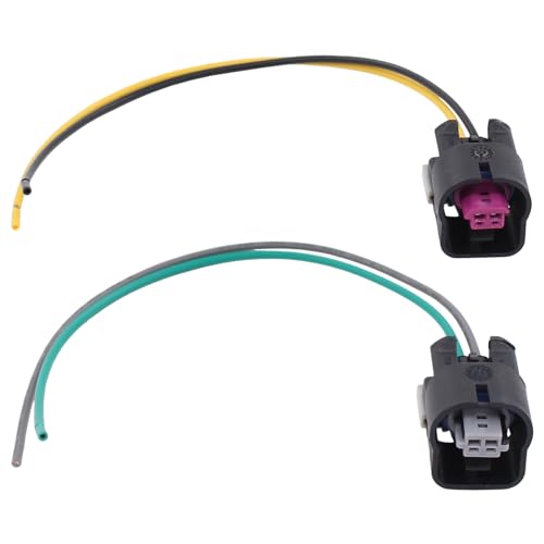 VVT Intake Exhaust Camshaft Position Actuator Solenoid & Wire Connector Kit