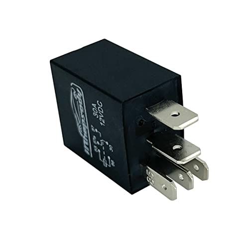 12VDC 30A 5-pin Multi-Purpose Starter Relay, Automotive Replacement Relay - size: 5-pin: 4pcs
