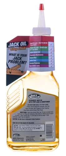 Bar's Leaks Jack Oil with Stop Leak - 12.5 oz (Pack of 6) - size: Pack of 6, style: 1 Pack