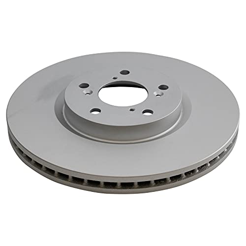 TRQ Front and Rear Brake Rotors Set Premium G-Coated - style: BRA15435