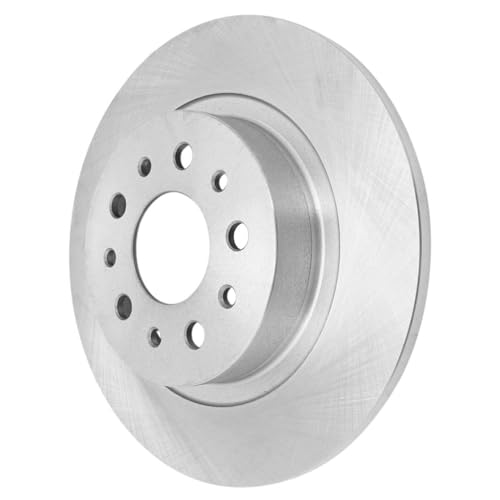 Detroit Axle - 4pc Brake Rotors for Fiat 2014-2020 500L, Disc Brake Rotors - size: 4R53307/kit