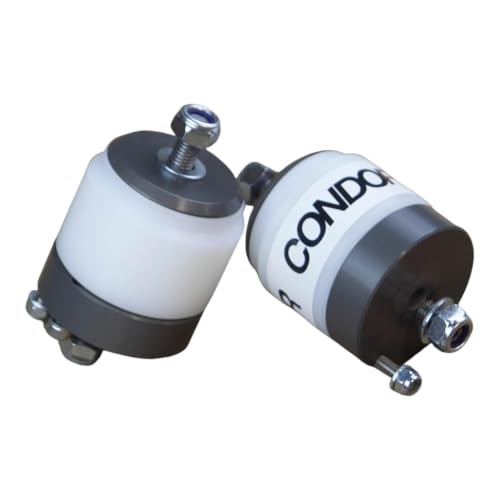 E34 M60 V8 Engine Mount Set | Compatible with BMW E34 540i 530i | Solid UHMW Track Spec | Condor Speed Shop | Made in USA | 1994-1995 V8 Motor Mounts - size: M60 V8 | 530i 540i 1994-95, style: Classic | UHMW | Street / Track