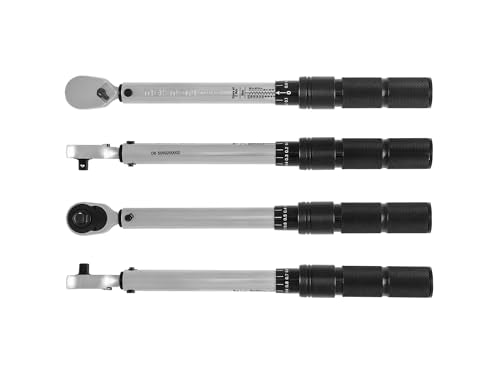 TEKTON 1/4 Inch Drive 90-Tooth Dual-Direction Micrometer Torque Wrench with Case (2-20 Nm) | TRQ50502 - size: 1/4 in.