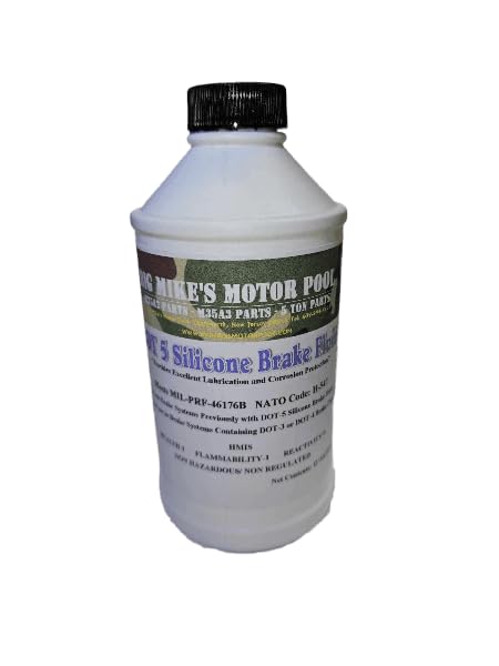 Generic Big Mike's Motor Pool Premium 12 oz DOT 5 Silicone Brake Fluid